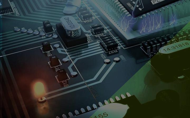 Close-up of a circuit board